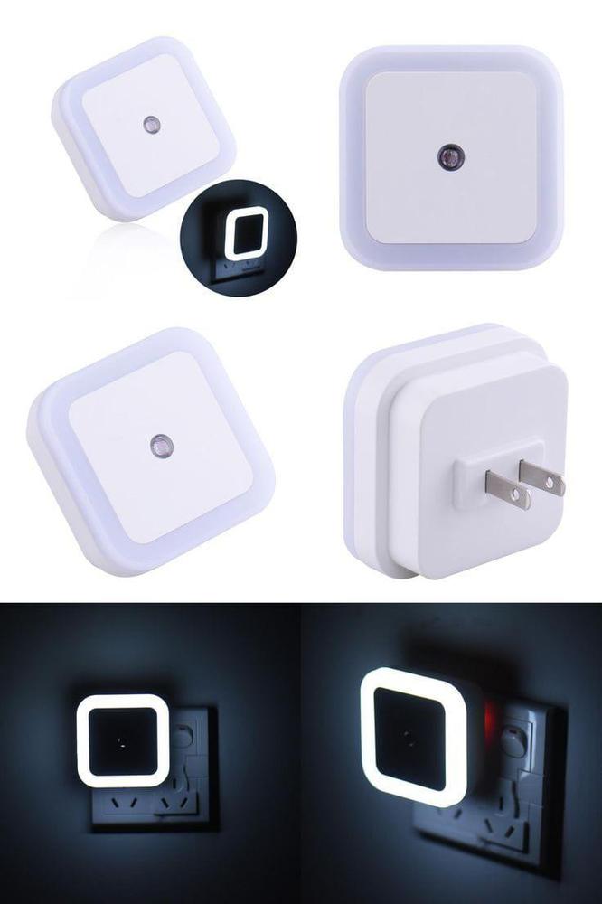 Auto Switch Sensor Wall Nights Lamp Square